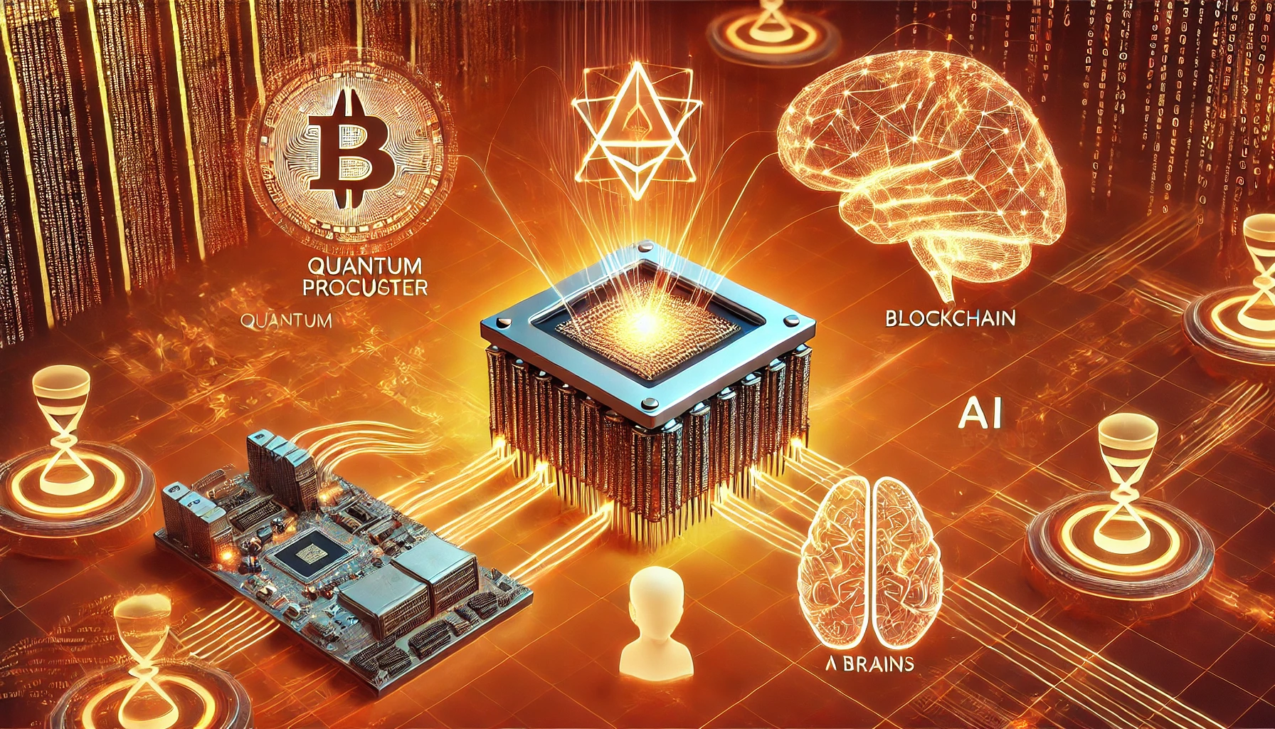 Quantum & Blockchain & AI