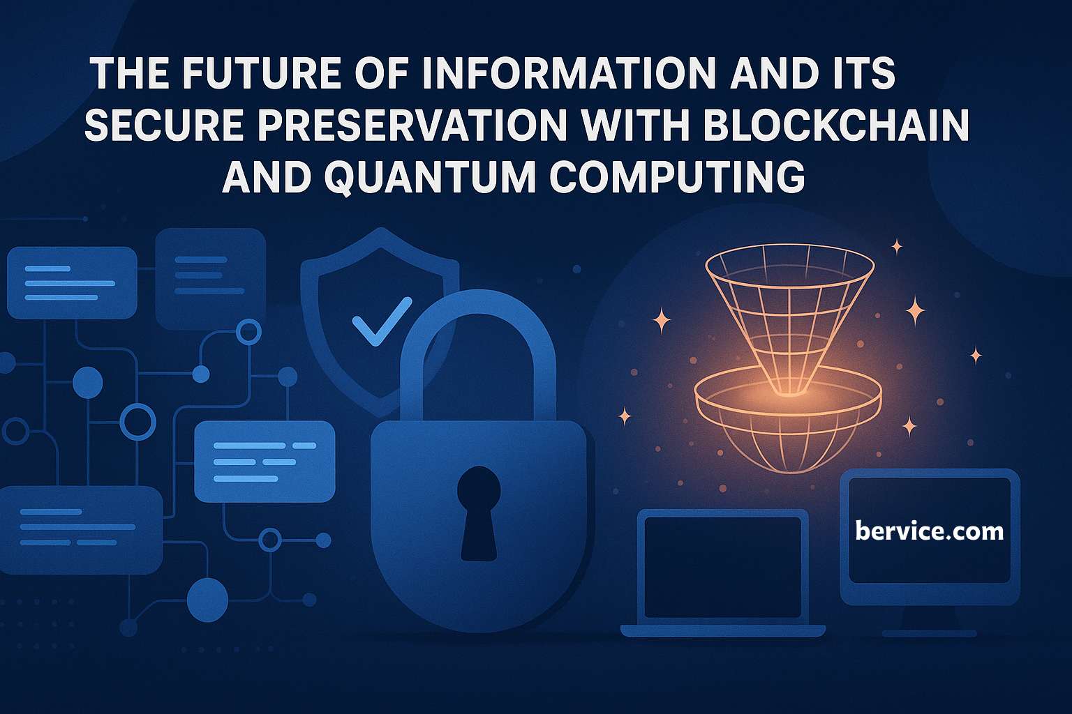 The Future of Information and Its Secure Preservation with Blockchain and Quantum Computing