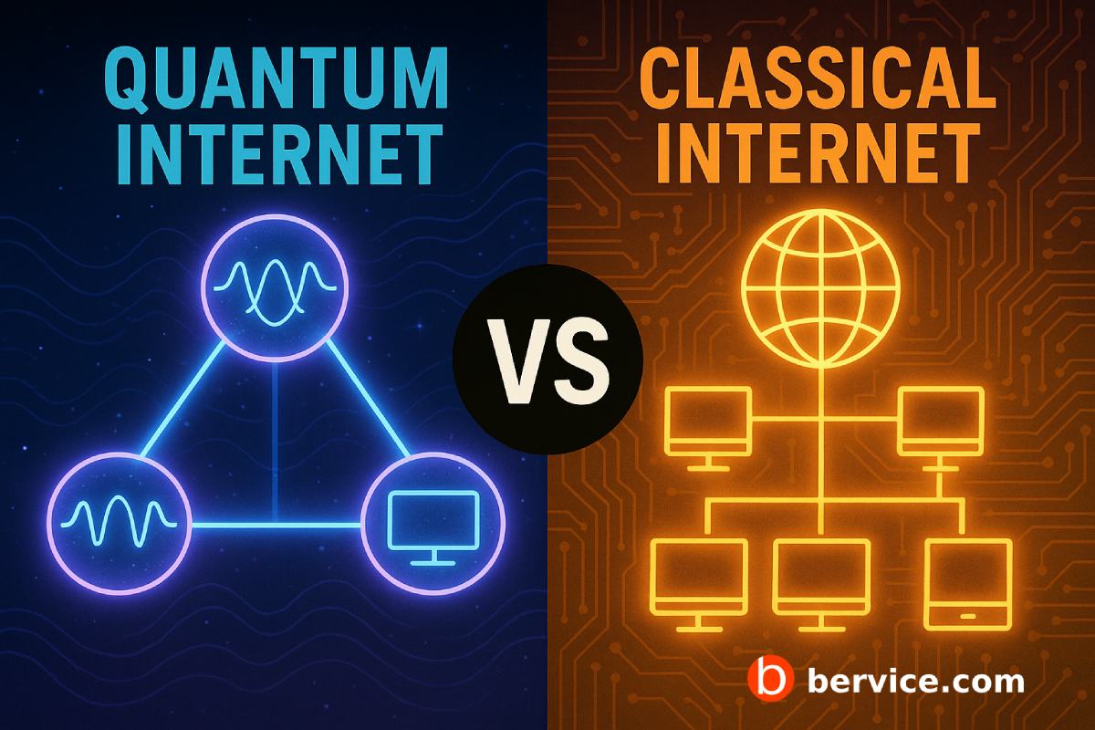 Quantum Internet vs. Classical Internet: Unveiling the Next Leap in Connectivity