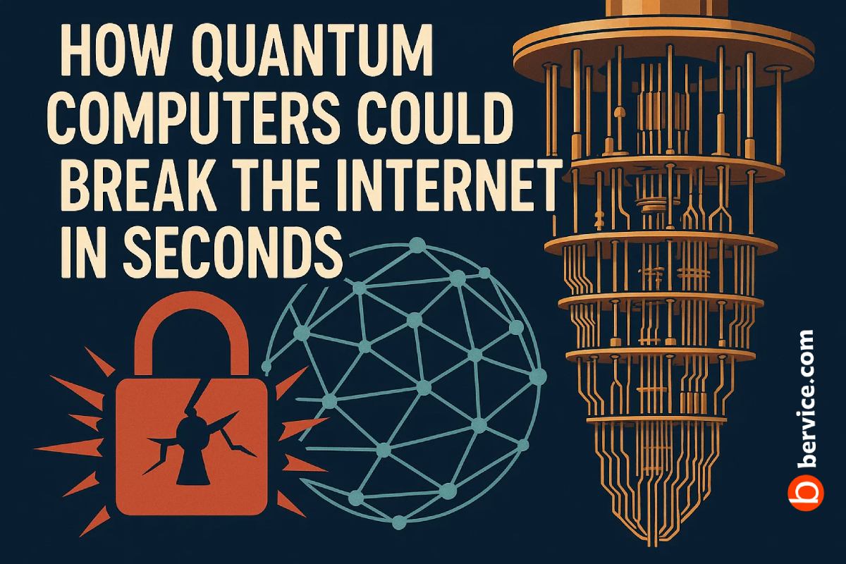How Quantum Computers Could Break the Internet in Seconds