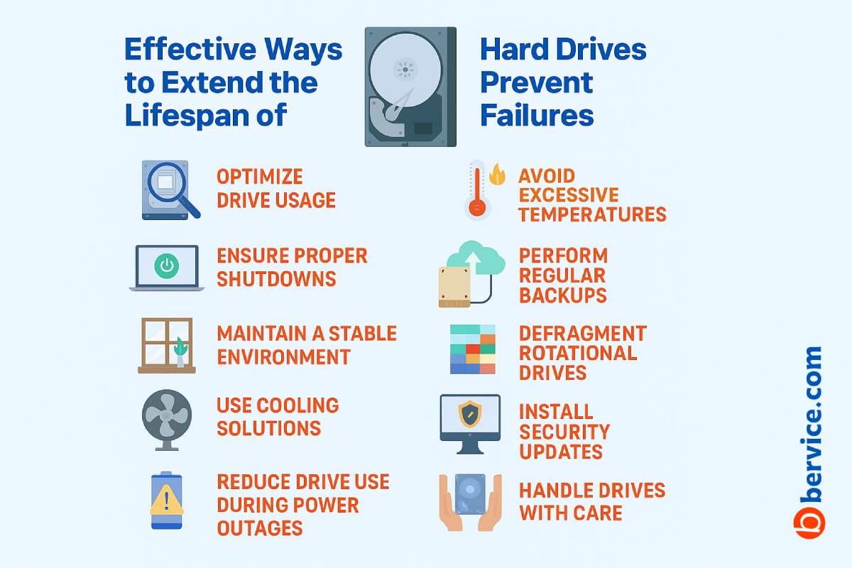 Effective Ways to Extend the Lifespan of Hard Drives and Prevent Failures